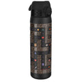 Leak Proof Slim Water Bottle, Stainless Steel, Gamer, 600ml (20oz)